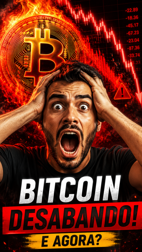 Bitcoin caiu 22% em 2026 o que fazer agora
