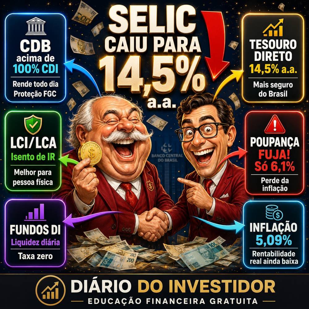 selic e tesouro - Diário do Investidor